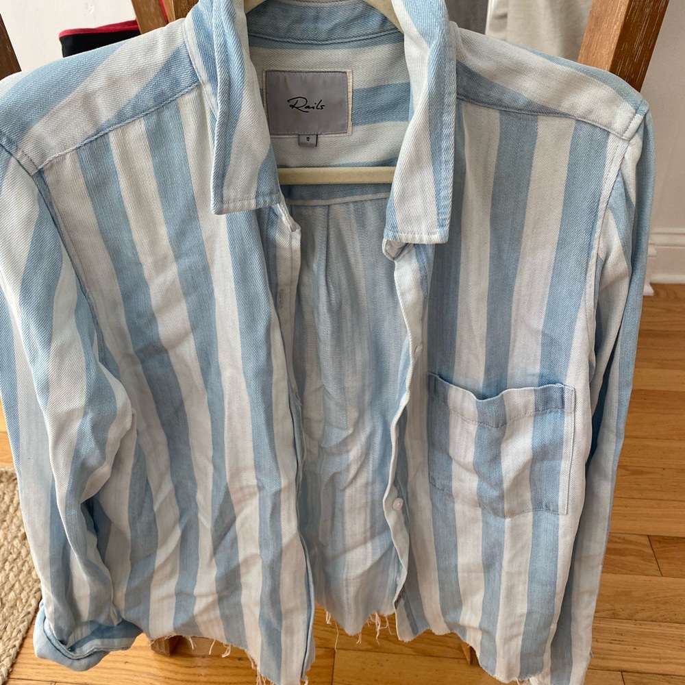 Distressed Rails Button Up - image 1